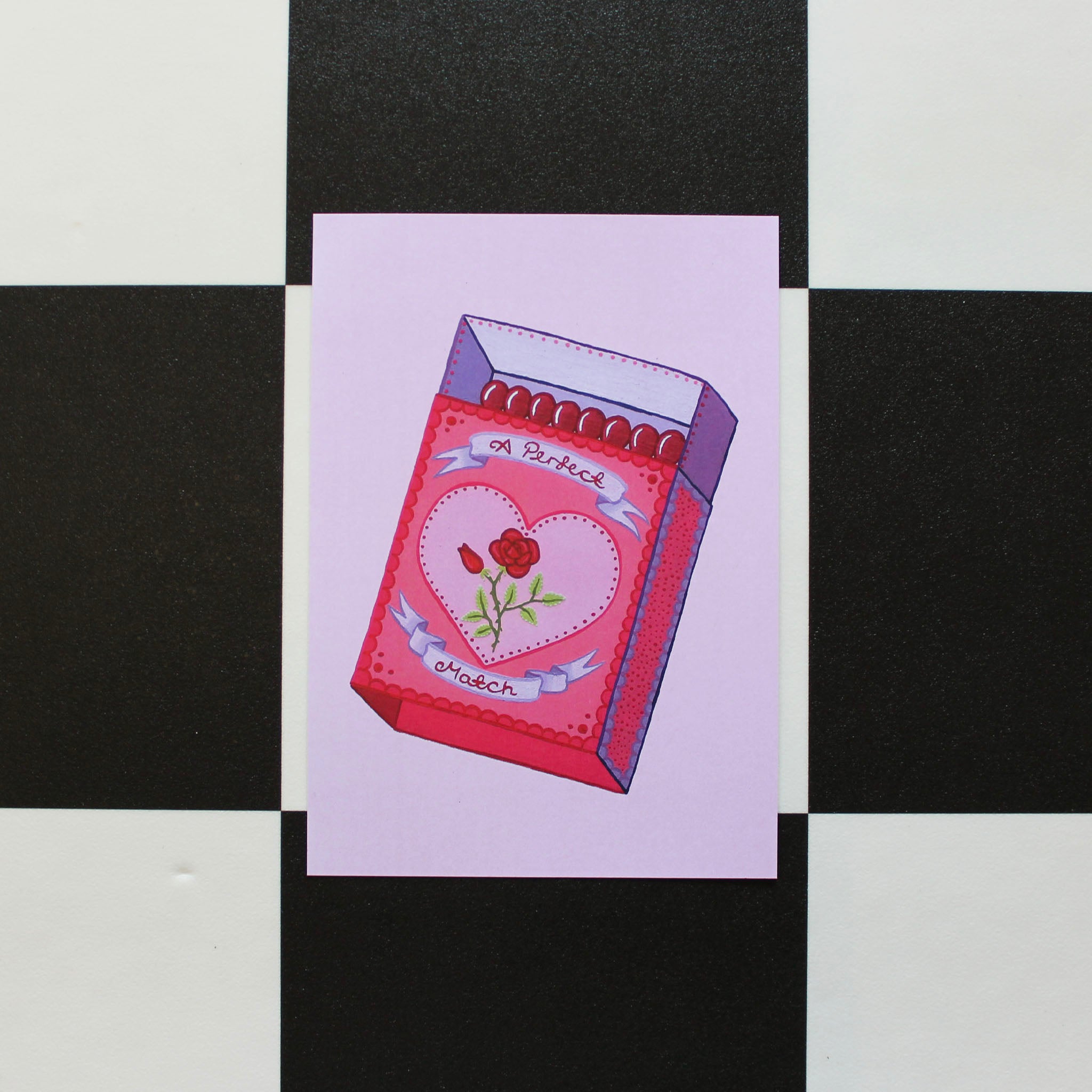 A Perfect Match A5 Art Print