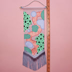 Abstract #1 Vegan Leather Pennant (FLAWED)