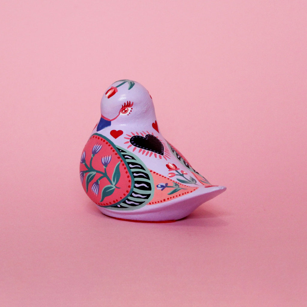 Lovebird Pigeon Statue