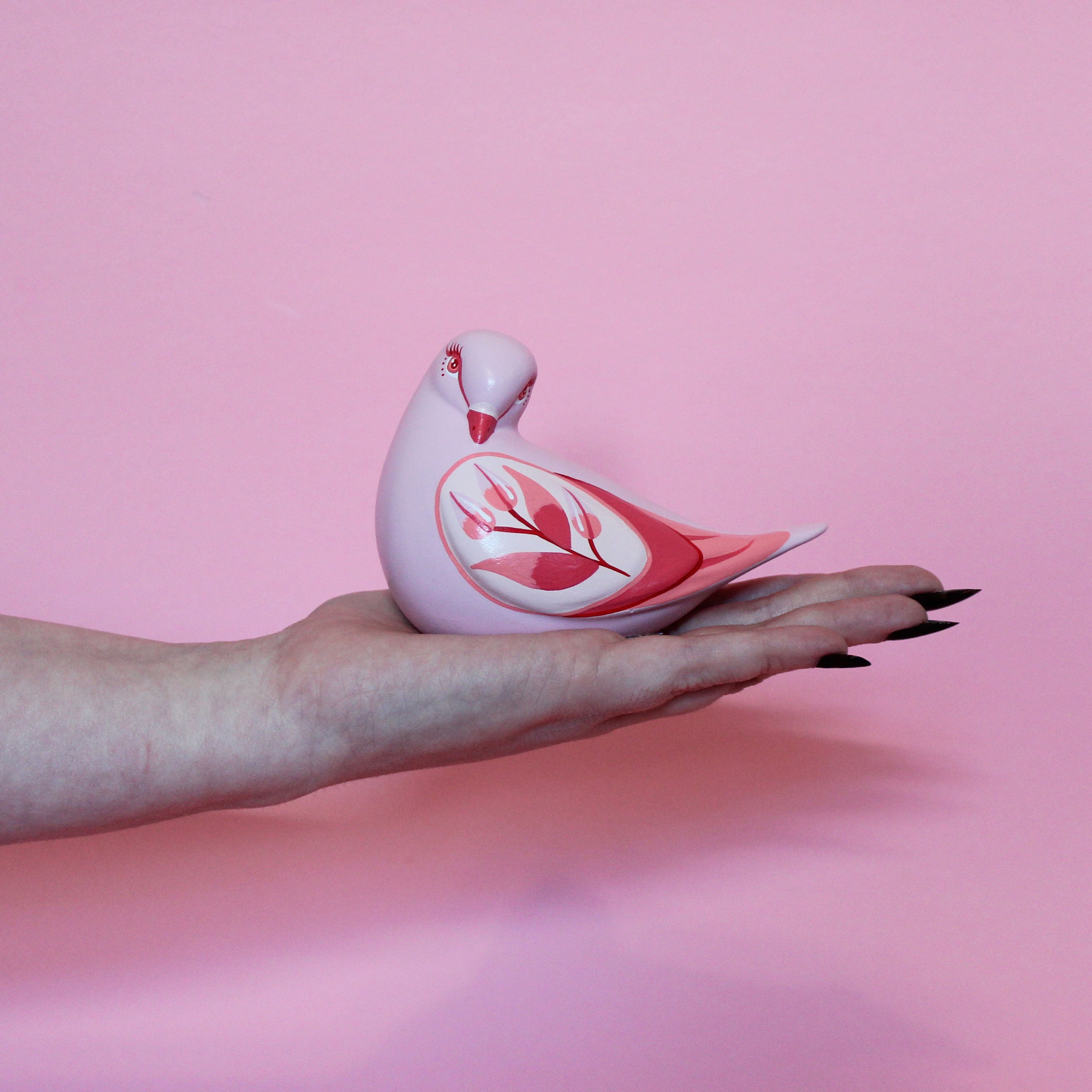 MADE TO ORDER Small Floral Pigeon
