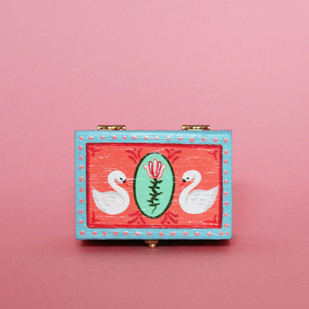 Painted Miniature Chest