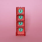Pink Miniature Painted Shelf