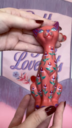 Kitschy Kitten Wall Hanging