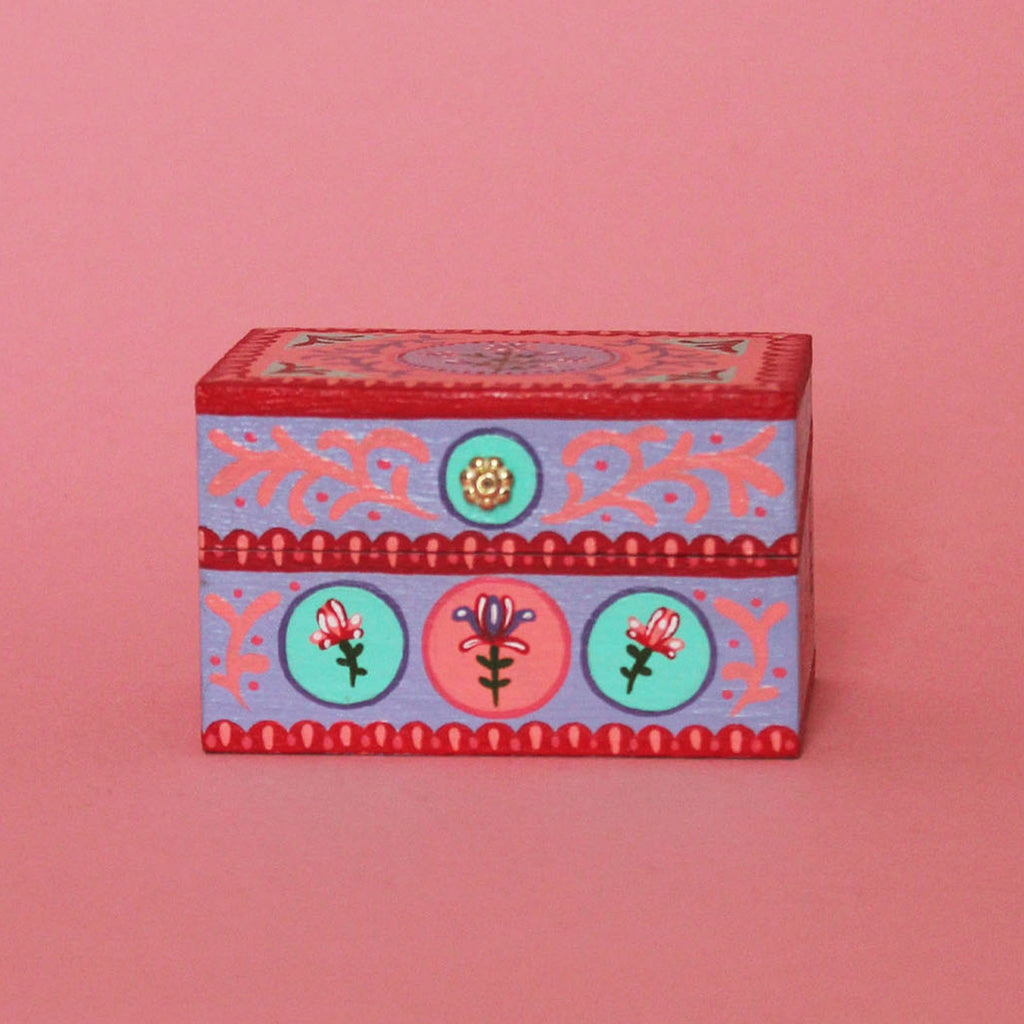 Painted Miniature Chest