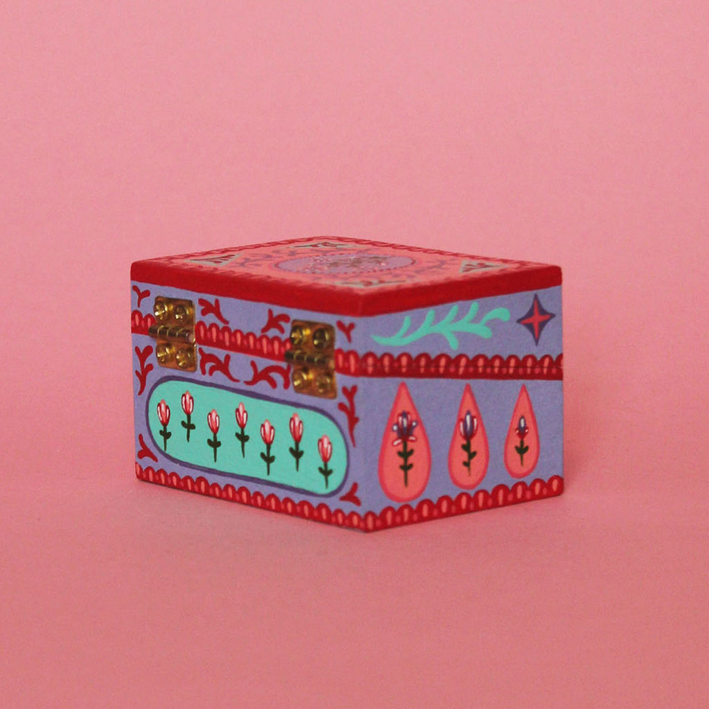 Painted Miniature Chest