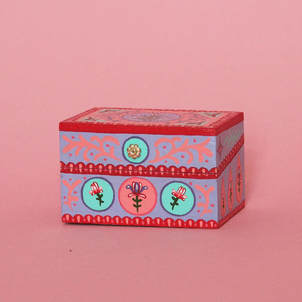 Painted Miniature Chest