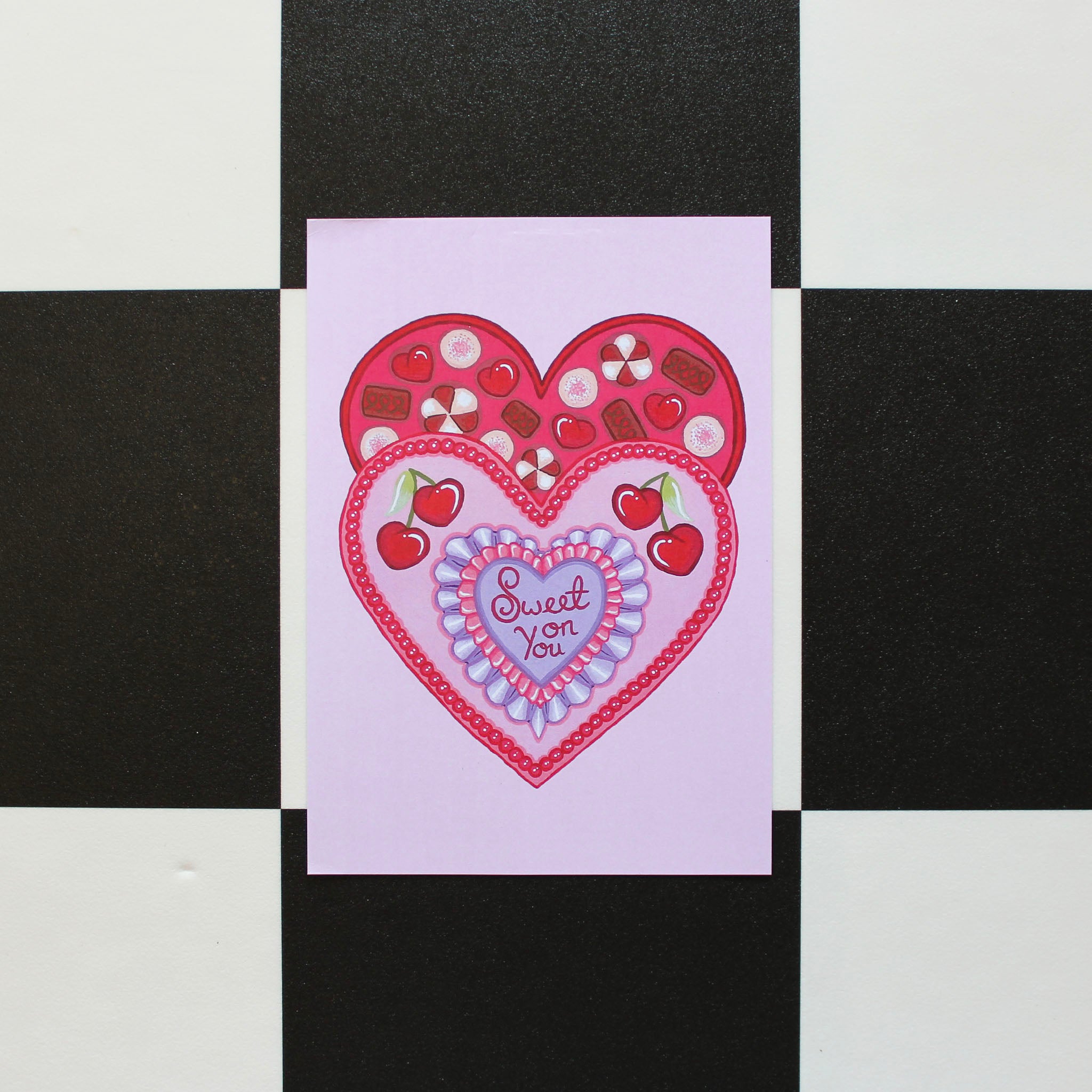 Sweet On You A5 Art Print