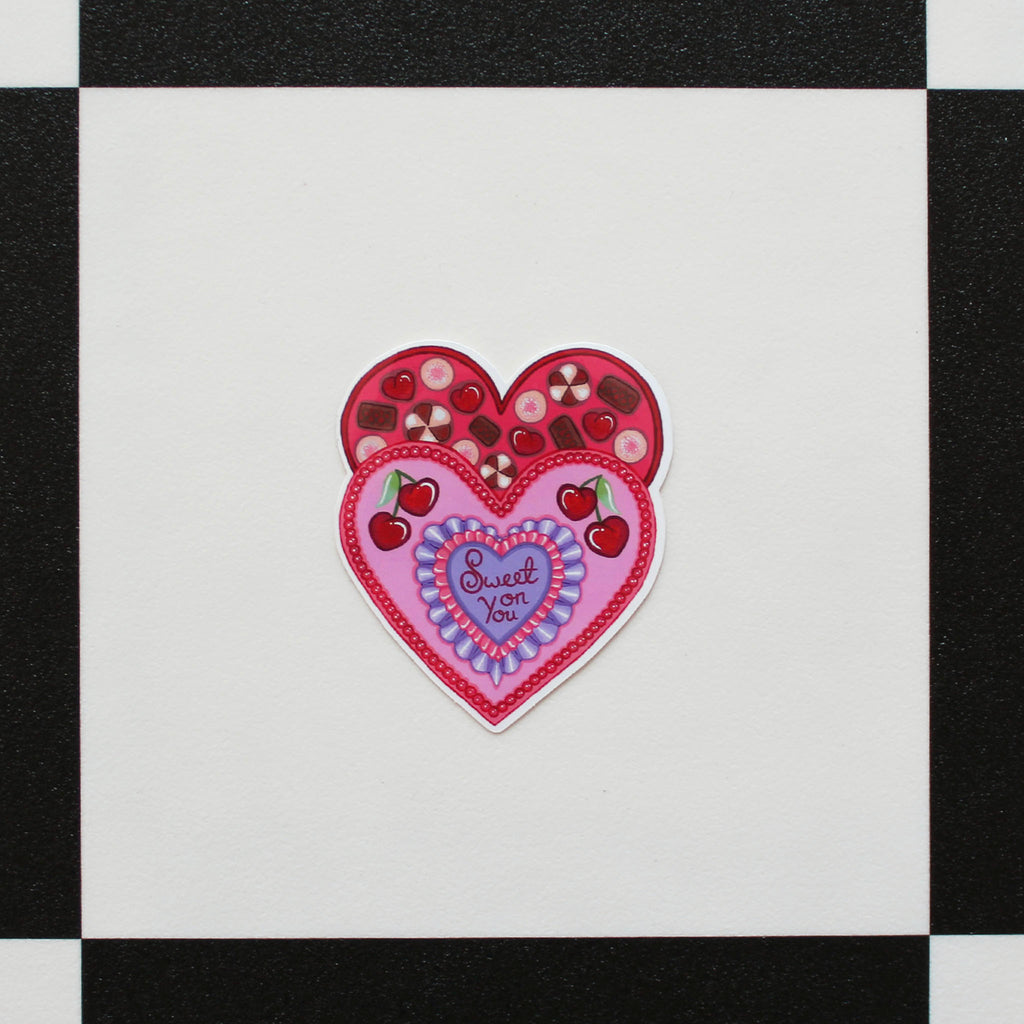 Sweet On You Vinyl Sticker