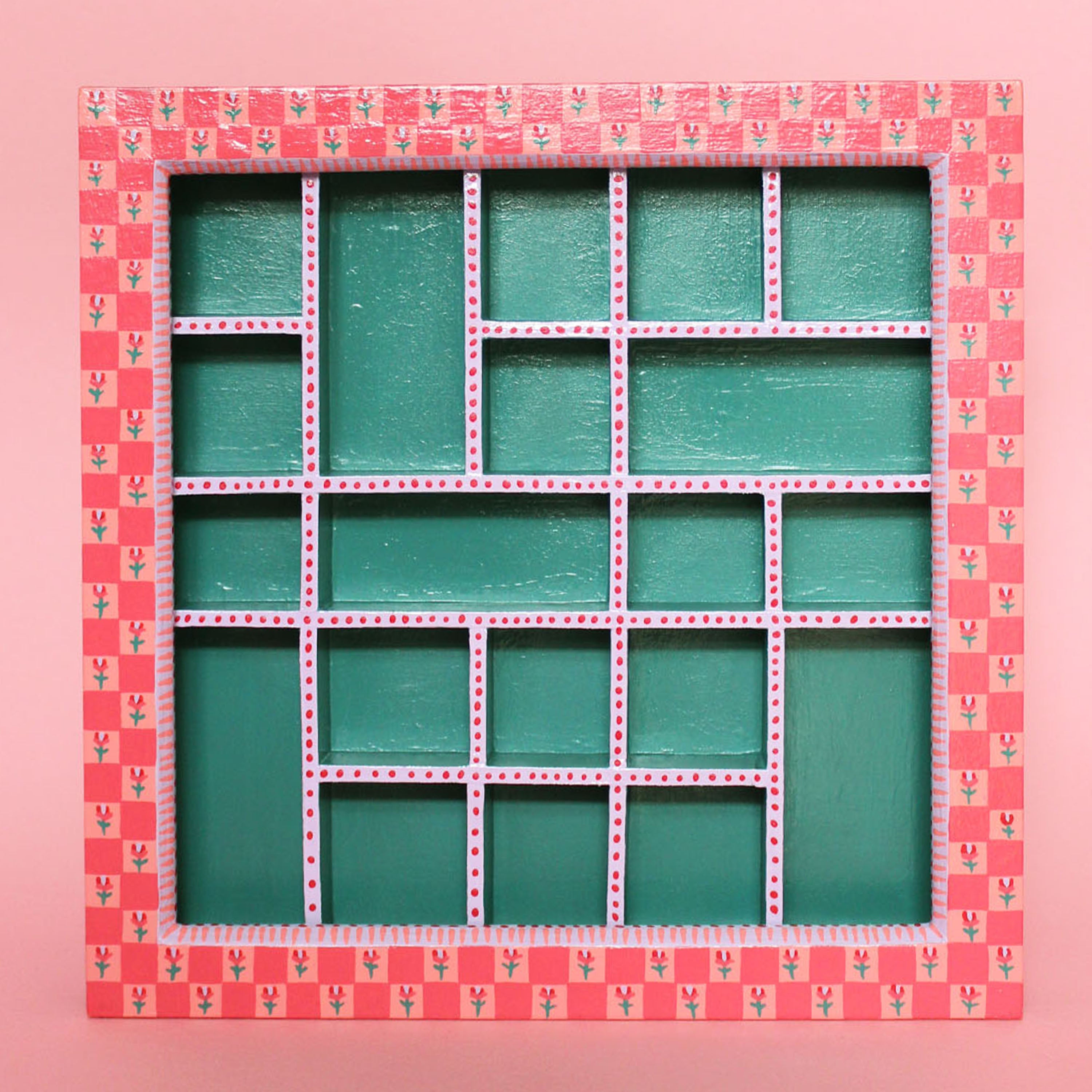 Handpainted Trinket Shelf Medium