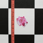 Pink Tiger Vinyl Sticker