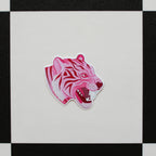 Pink Tiger Vinyl Sticker
