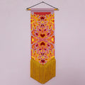 Abstract #4 Vegan Leather Pennant